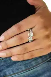 Paparazzi: Always Adored - White Ring