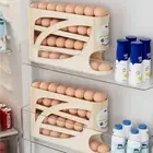 Plastic Egg Roller Rack Refrigerator Egg Storage Box for Kitchen Dedicated