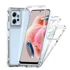 For Xiaomi Redmi Note 13 12 Pro Poco X6 X5 Pro 13C Clear Case Shockproof Cover