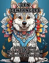 在飛比找博客來優惠-Zen Zentangles: Intricate Dog 