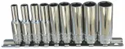 SP Tools SP20141 - Deep Socket Set 1/4 Drive 9 Piece AF Plus Rail