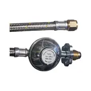 Bromic Regulator and Hose Assembly 2kg H/W SS 180