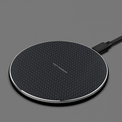 Fast Charging Standard Wireless Charger Pad + Micro USB Cable f Nokia 8 Sirocco