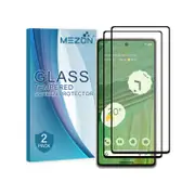 2 Pack MEZON Google Pixel 7 (6.3") Full Cover Tempered Glass Screen Protectors