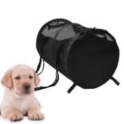 Pet Cylindrical Carrier for Car Back Seat Mesh Covers for Dogs Scratchproof AU