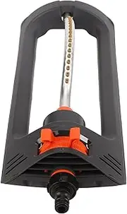 Fafeicy Automatic Oscillating Sprinkler 19 Hole 4 Water Spray Modes for Home Garden Agricultural Irrigation