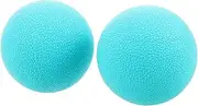 TOGEVAL 1 Pair Yoga Fascia Ball for Deep Muscle Relaxation Neck Foot Back Massage Ball Fitness Manual Body Massage Tools