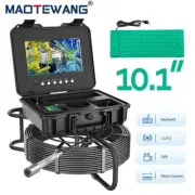 10" IPS Pipe Sewer Drain Inspection Audio Recording 5X Image Enlarge Borescope