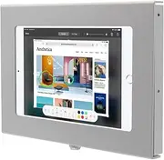 [TABcare] Locking Anti-Theft Metal Case for Samsung Galaxy TAB 8.7" Tablet for Kiosk, POS, Store, Show Display, Time Clock (TAB A7 Lite SM-T220, White)