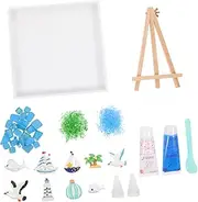 GRADENEVE DIY Toddler Craft Mosaic Kit 3D Mosaic Painting Kit for Boys and Girls Decorative Art