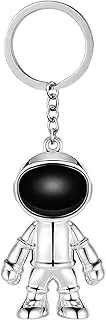 [MUAMAX] Astronaut Keychain Pendant, Metal Keyring Space Robot Car Key Holder for Men, Boyfriend, Father, Space lover Gifts, Bag charm