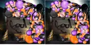 2 Pack Halloween Balloon Garland Arch Kit, Boo Foil Balloon, Spider Balloons