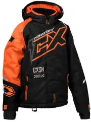 Castle X Code G5 Youth Snow Jacket Black/Orange