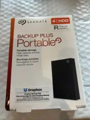 New Seagate Portable Backup Plus Hub 4TB External HDD 2R2AP1-573