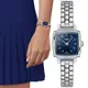TISSOT天梭 官方授權 LOVELY系列 典雅時尚腕錶-藍 母親節 禮物 20mm/T0581091104101