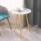 Small Sofa Side Practical Round Home Furniture Coffee Table Table Bedside Shelf