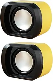 Stereo Desktop Speakers,USB Charging Multimedia Portable | High-Quality Desktop Speakers USB Speaker with Multimedia Versatility