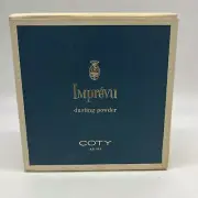 Imprevu Coty Dusting Powder With Puff 8 Ounce New In Box