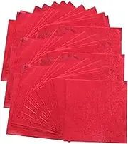 100pcs Chocolate Wrappers Aluminum Foil Candy Paper Candy Package Paper Wrapping Candy Paper Biscuits Wrapper Nougat Wrapping Paper Colored Chocolate Paper Small Foil Paper