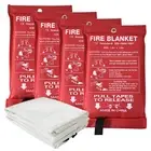 Fire Blankets Emergency For Home And Kitchen 39x39'' Fire Suppression Blan 4 AU