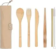 White Magic Eco Basics Reusable Bamboo Cutlery Set