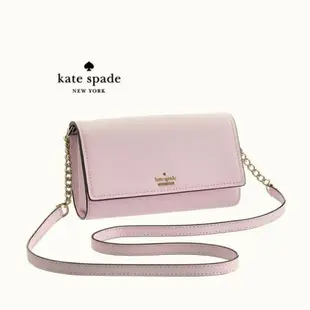 KATE SPADE ► ( 淡紫粉紅色 )  防刮 真皮 小肩背包 斜背包 側背包 手拿包｜100%全新正品｜特價!