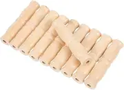 ROMISBABA 10pcs Lotus Wood Bucket Handles Ergonomic Grip Replacement Handles for Water Buckets Storage Containers