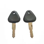 2Pcs Portable Heavy Equipment Accessory for Volvo Excavator Models 777 Key JIKAIX As Picture