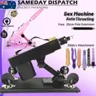 Sex Machine Kit Thrusting Telescopic Realistic Dong Vibrator Adult Sex Toy