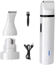 Dog Nail Grinder, 3 in 1 Grinder Electric Pet Nail Trimmer Clipper, Rechargeable & Portable Gentle Painless Paws Trimming,Grooming & Smoothing for Small Animals