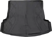 ACROPIX Flat Face Cargo Liner Rear Trunk Mat Trunk Cargo Luggage Boot Tray Mat Diamond Pattern for Volkswagen Jetta 2019-2023 Anti-Slip