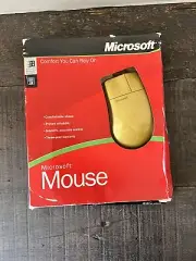 Vintage Microsoft Mouse Serial & PS/2