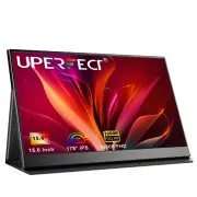 UPERFECT Usetup T15 15.6 Inch Portable Monitor FHD 1080P IPS Screen Gaming Display with HDR VESA Mount USB-C Mini HD Ext