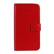 MCC Folio Case Samsung Galaxy A11 2020 Handset PU Leather Cover Phone A115 [Red]