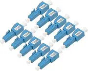 uxcell 10dB LC Fiber Attenuator, LC/UPC SM Single Mode Fixed Fiber Optic Attenuator Male to Female for Fiber Optic Transmission Pack of 10