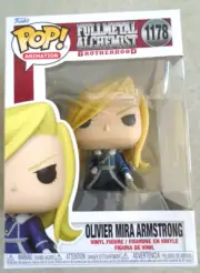 FUNKO POP ANIMATION FULLMETAL ALCEHMIST OLIVIER MIRA ARMSTRONG #1178 FIGURE
