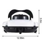 HG KOSGHO Cordless Robotic Pool Cleaner IPX8 Waterproof Dual-Motor Strong