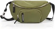 [Mandarina Duck] Ladies Bum Bag Hunter Military Green, Green (Military Green)