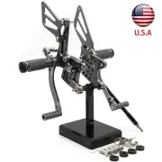 For SV650/SV650S SV1000/S 1998-2014 CNC Rearset Footrest Footpegs Pedal GP Shift