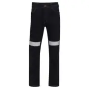 Boomerang Mens Taped Cotton Stretch Jeans Indigo 107 Stout