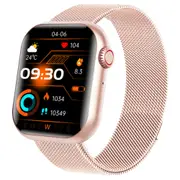 F108 Blood Glucose Smart Watch Uric Acid Blood Lipid Monitoring Heart Rate Blood Pressure Blood Oxygen Temperature Bluetooth Call Watch