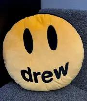 Drew House Mascot Pillow Yellow New in Original Packaging