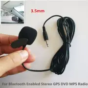 Auto Car Stereo External Microphone For Bluetooth Stereo GPS DVD MP5 Radio 3.5mm (for: Honda)