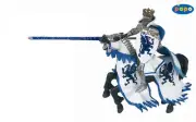 NEW PAPO 39389 Blue Dragon Knight King 39387 Rearing Horse - Model Figurines