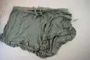 a pea in the pod sleep short. Green comfy. Small