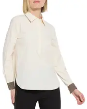 Lysse Jamie Micro Beaded Shirt