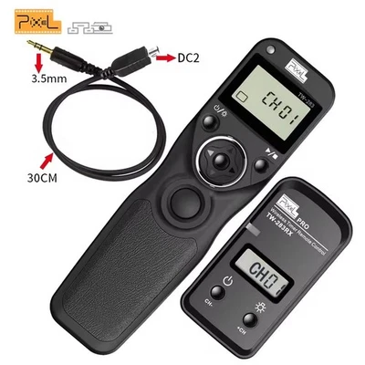 Pixel TW-283 Wireless Timer Shutter Release Remote Controller Canon Nikon Sony
