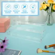 2Pcs Acrylic Perfume Display Stand 3 Tier Large Capacity Tiered Shelf xibOA
