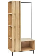 [Cooper & Co] Samara 175cm Entryway Storage Unit Natural in Brown