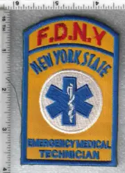 New York State Emergency Medical Technician - Fire Department - Cap/Hat patch